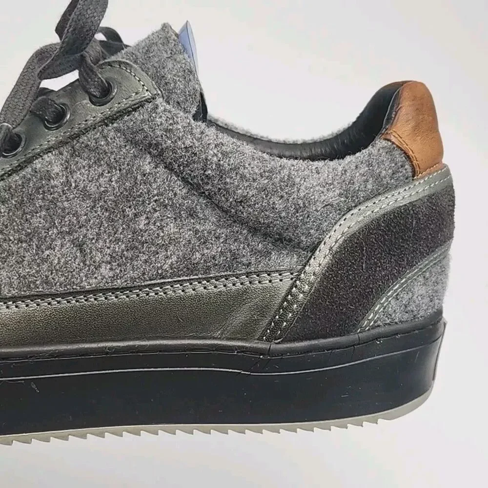 Cycleur de Luxe Sneakers Shoe Gray Wool Feel 1.25